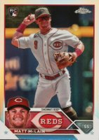 2023 Topps Chrome Update #USC200 Matt Mclain Refractor Baseball Card