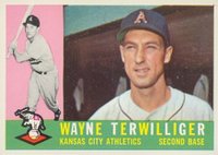 1960 Topps #26 Wayne Terwilliger Baseball Card