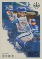 2020 Panini Diamond Kings #144 Bo Bichette Artist Proof Blue Baseball Card