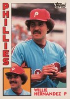 1984 Topps Tiffany #199 Willie Hernandez Baseball Card