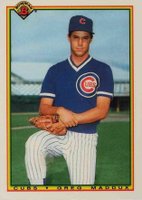 1990 Bowman Tiffany #27 Greg Maddux Baseball Card