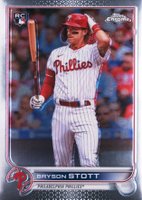 2022 Topps Chrome Update #USC154 Bryson Stott Baseball Card