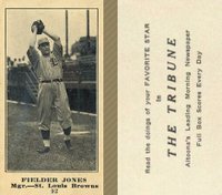 1916 Altoona Tribune #92 Fielder Jones Baseball Card