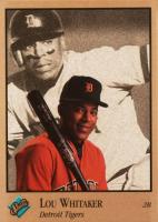 1992 Studio #180 Lou Whitaker Baseball Card
