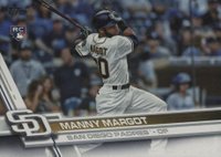2017 Topps #401 Manny Margot Swinging Baseball Card