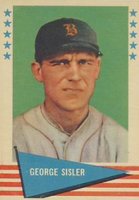 1961 Fleer #78 George Sisler Baseball Card
