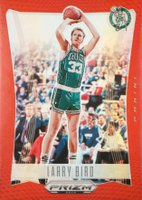 2023 Panini Prizm Deca #158 Larry Bird Red Prizm Basketball Card