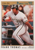 1992 O-Pee-Chee Premier #59 Frank Thomas Baseball Card