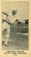 1916 Sporting News #170 Milton Stock Baseball Card