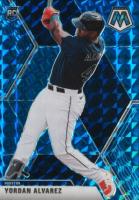 2020 Panini Chronicles Mosaic #3 Yordan Alvarez Blue Baseball Card