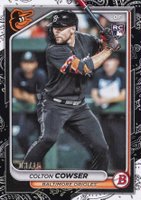 2024 Bowman #31 Colton Cowser Black Pattern Baseball Card