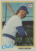 1978 Topps #397 Greg Gross Baseball Card