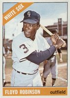 1966 Topps #8 Floyd Robinson Baseball Card