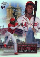 2024 Topps Chrome Update Home Field Advantage #1 Elly de La Cruz Baseball Card