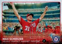 2015 Topps Update #US169 Max Scherzer Baseball Card