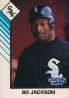 1993 Kenner Starting Lineup # Bo Jackson Extended Portrait Baseball Card