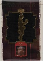 2003 Upper Deck Exquisite Collection Extra Exquisite Dual Jersey #EE2DW Dwyane Wade Basketball Card