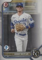 2022 Bowman 1st Edition #BPPF146 Bobby Witt Jr. Baseball Card