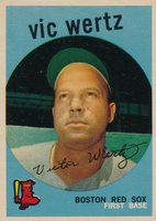 1959 Topps #500 Vic Wertz Baseball Card
