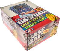 1986 Fleer #WPB Wax Pack Box 36 Packs Baseball Card
