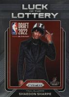 2022 Panini Prizm Luck of the Lottery #10 Shaedon Sharpe Basketball Card