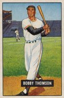 1951 Bowman #126 Bobby Thomson Baseball Card