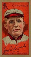 1911 Gold Borders #129 Johnny Lush Baseball Card