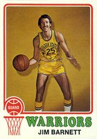 1973 Topps #108 Jim Barnett Basketball Card