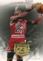 2009 Upper Deck Jordan Legacy Gold #38 Michael Jordan Basketball Card