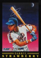 1991 Fleer Pro-Vision #12 Darryl Strawberry Baseball Card