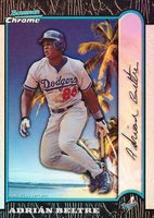 1999 Bowman Chrome International #219 Adrian Beltre Refractor Baseball Card