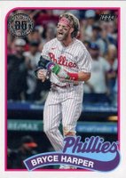 2024 Topps 1989 Topps Baseball #89B23 Bryce Harper Baseball Card