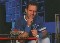 1993 Stadium Club #424 George Brett Baseball Card