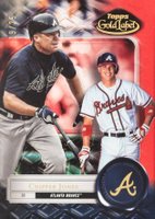 2022 Topps Gold Label #90 Chipper Jones Class 3-Red Baseball Card