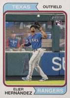 2023 Topps Heritage #78 Elier Hernandez Baseball Card