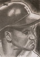 2024 Topps Sketch Cards # Roberto Clemente Juan Rosales Baseball Card