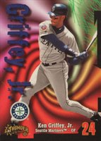 1998 Circa Thunder #100 Ken Griffey Jr. Baseball Card