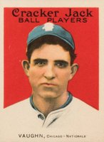 1915 Cracker Jack #176 Hippo Vaughn Baseball Card