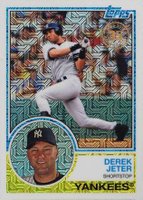 2018 Topps Silver Pack 1983 Chrome Promo #1 Derek Jeter Baseball Card