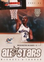 2002 Fleer Hot Shots #155 Michael Jordan Basketball Card
