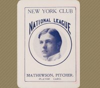 1904 Allegheny Co. # Christy Mathewson Baseball Card