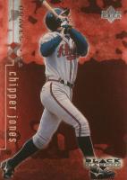1999 Upper Deck Black Diamond #8 Chipper Jones Double Baseball Card