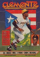 1987 Leaf #163 Roberto Clemente Puzzle Card Baseball Card