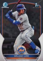 2023 Bowman Chrome Prospects #BCP141 William Lugo Baseball Card