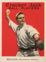 1915 Cracker Jack #24 George Mullen Mullin Baseball Card