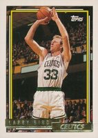1992 Topps Gold #1 Larry Bird Basketball Card