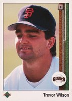 1989 Upper Deck #733 Trevor Wilson Baseball Card