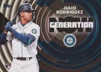 2022 Topps Generation Now #GN62 Julio Rodriguez Update-Black Baseball Card