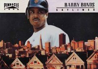 1996 Pinnacle Skylines #10 Barry Bonds Baseball Card