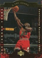 1996 Collector's Choice Jordan A Cut Above #CA10 Michael Jordan Basketball Card
